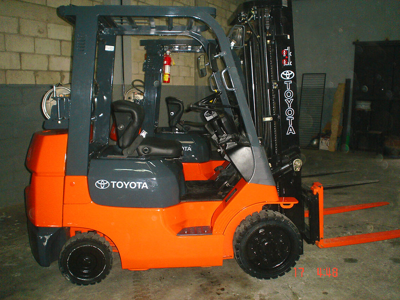 Toyota forklift.