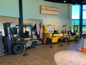 a guaranteed operational Toyota forklift
