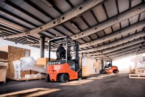 A well-maintained forklift is a strong link in the supply chain