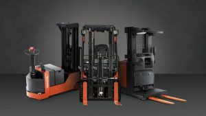 an array of forklift types