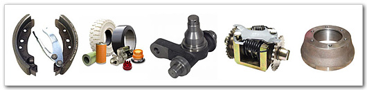 common forklift parts