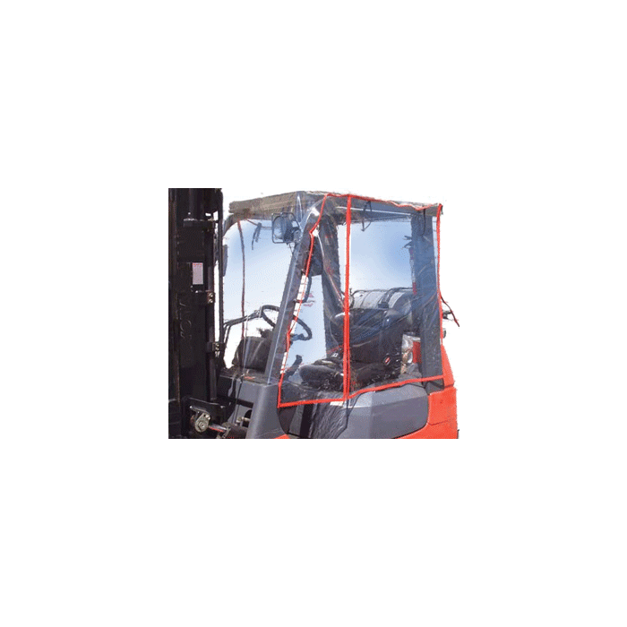 Atrium Full Forklift CAB Enclosure Cover Clear Fits 6000 to 12000 Lbs Large for sale online 