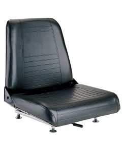 SY1875 GR SEATING Forklift Seat Vinyl (Barrett, Cat, Hyster, Mitsubishi, Toyota, Yale) 17 1/2"Hx18 3/4"Wx21"D