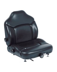 SY1923 MICHIGAN Suspension Seat Vinyl (Clark, Cat, Hyster, Mitsubishi, Toyota) 22 3/4"Hx19 1/2"Wx19 1/2"D