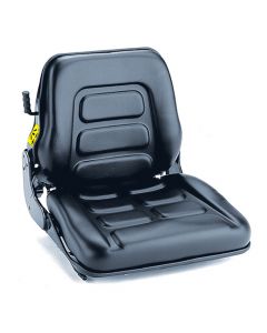 SY1990 GRAMMER Suspension Forklift Seat Vinyl (Clark, Crown, Hyster, Jungheinrich, Komatsu, Linde, Nissan, Raymond, Toyota, Yale) 19 37/100"Hx18 9/10"Wx20 2/25"D