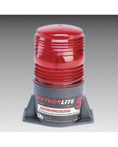 LED Strobe Light - Red Permanent Mount