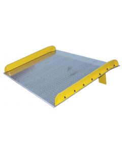 Aluminum Dockboard with Steel Curbing