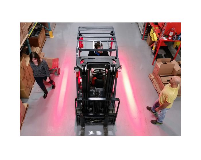 Red Zone Led Pedestrian Warning Light By