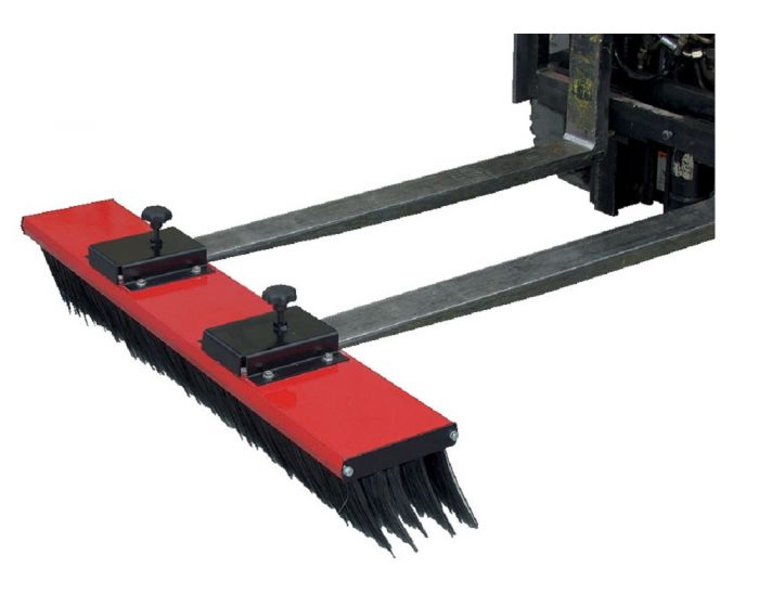 Forklift Sweeper Attachment 48 Fork Truck Broom Brush By