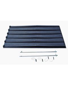 Heavy-Duty Poly Lids for Self-Dumping Hoppers