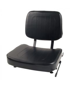 SY1905 Total Source Forklift Seat Vinyl (Clark, Cat, Hyster, Mitsubishi, Toyota, Yale)  18"Hx18"Wx22"D
