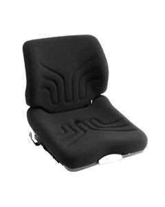 SY1989S GRAMMER Suspension Forklift Seat Cloth with Seat Switch 20 2/25"Hx18 1/2"Wx21 13/20"D