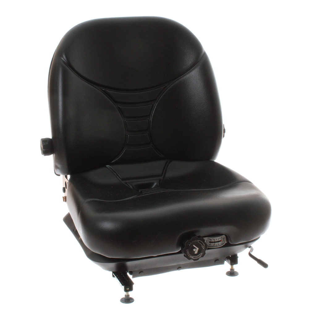 TOTAL SOURCE Suspension Forklift Seat w/Switch 19 37/100"Hx18 9/10"Wx20 2/25"D 