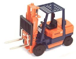 Toyota 5fd25 Model Forklift Toy Lift Truck By